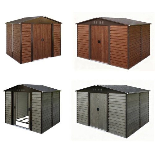 Birchtree metal garden - metal, shed