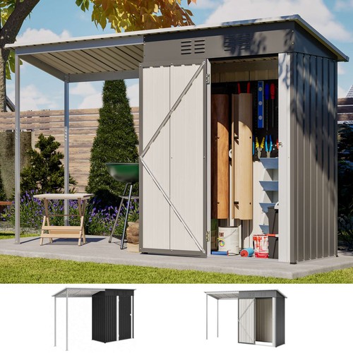Birchtree garden metal storage - garden,